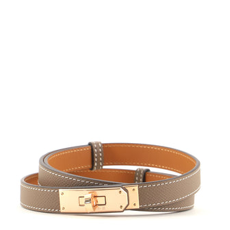 Hermes Kelly Belt Leather Thin