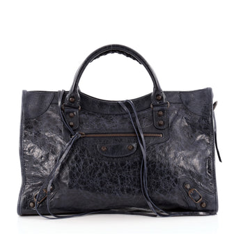 Balenciaga City Classic Studs Leather Medium