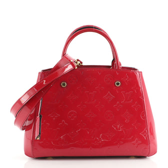 Louis Vuitton Montaigne Handbag Monogram Vernis BB