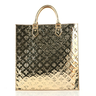 Louis Vuitton Sac Plat Handbag Monogram Miroir PVC