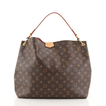Louis Vuitton Graceful Handbag Monogram Canvas MM