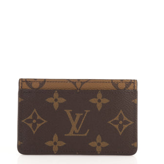 Louis Vuitton Card Holder Reverse Monogram Canvas