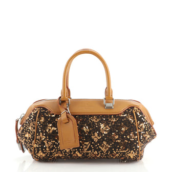 Louis Vuitton Baby Speedy Bag Limited Edition Sunshine Express Brown 9409724