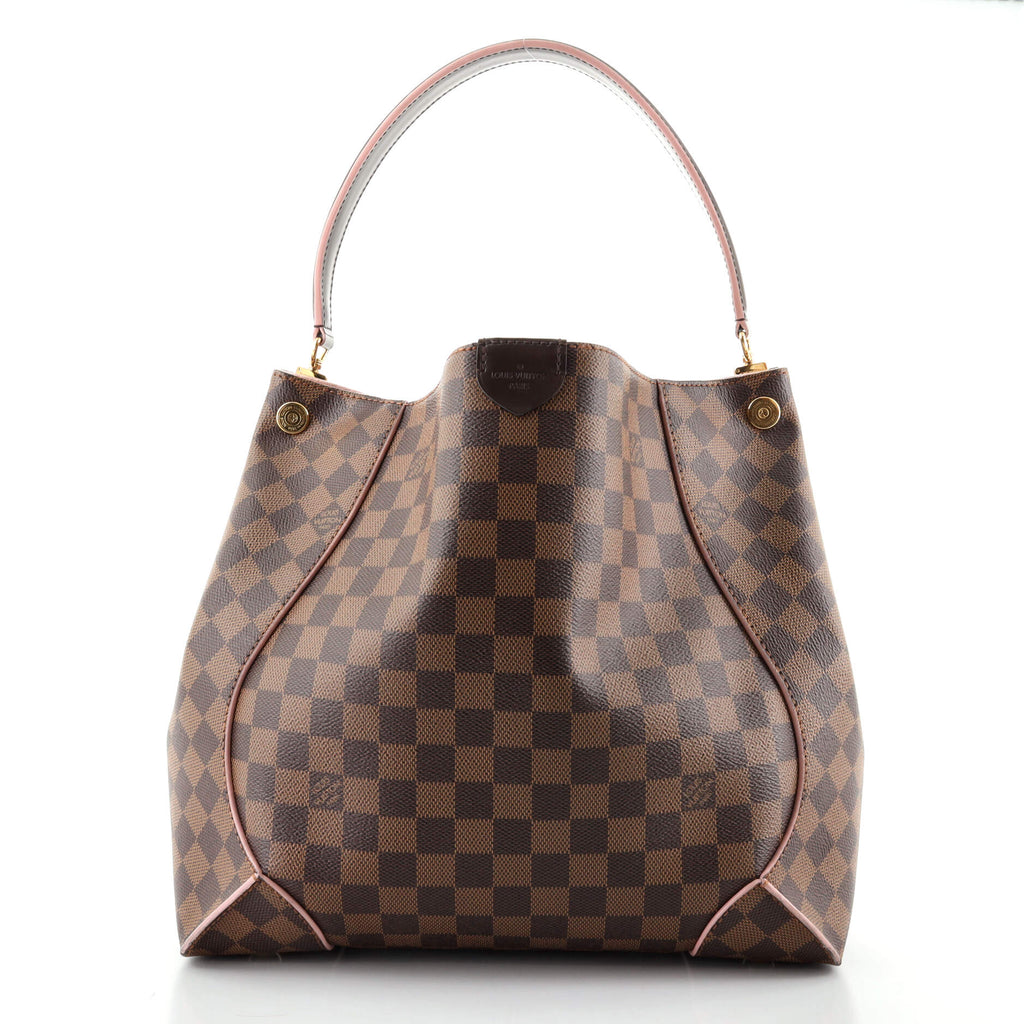 Louis Vuitton Caissa Damier MM Brown Canvas Tote Bag