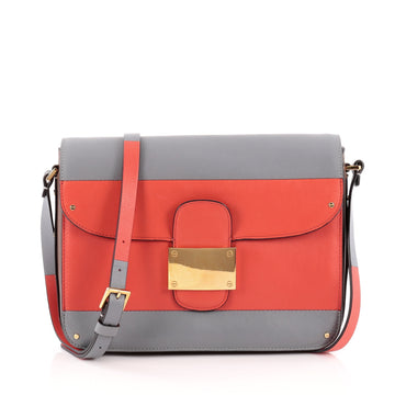 Valentino Rivet Shoulder Bag Leather Small