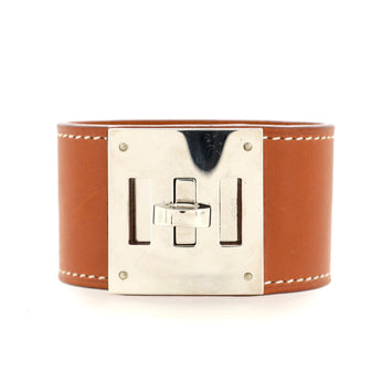 Hermes Kelly Dog Bracelet Leather