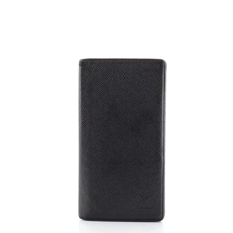 Louis Vuitton Brazza Wallet Taiga Leather
