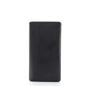 Louis Vuitton Brazza Wallet Taiga Leather