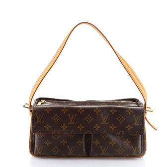 Louis Vuitton Viva Cite Handbag Monogram Canvas MM