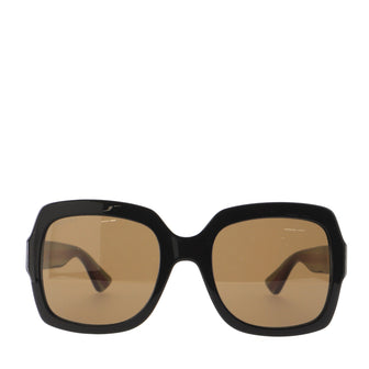 Gucci Interlocking G Oversized Square Sunglasses Acetate