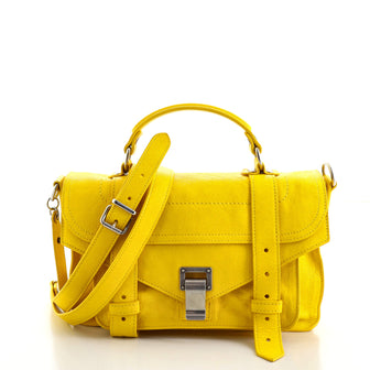 Proenza Schouler PS1 Satchel Leather Tiny