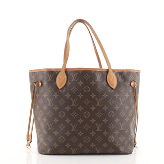 Louis Vuitton Neverfull Tote Monogram Canvas MM