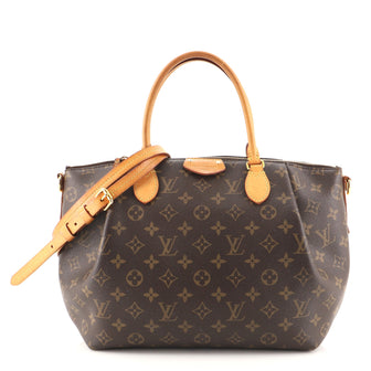 Louis Vuitton Turenne Handbag Monogram Canvas MM