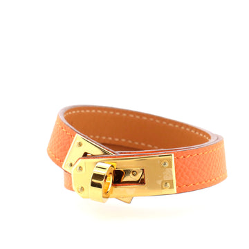 Hermes Kelly Double Tour Bracelet Leather