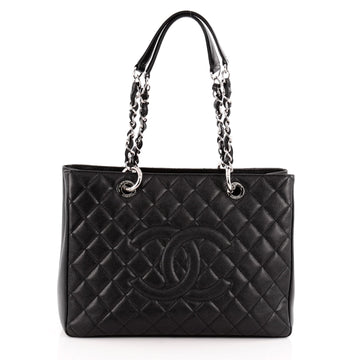 Chanel Grand Shopping Tote Quilted Caviar