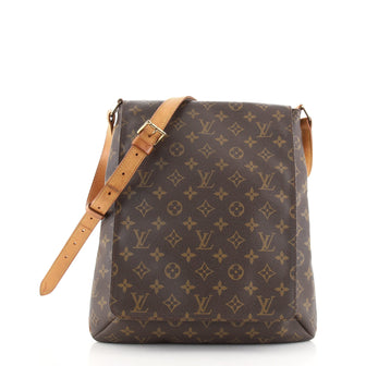 Louis Vuitton Musette Salsa Handbag Monogram Canvas GM