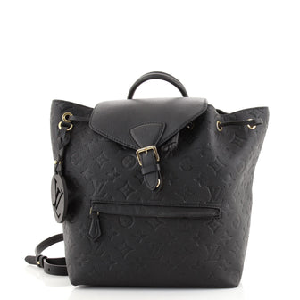 Louis Vuitton Montsouris Backpack NM Monogram Empreinte Leather PM