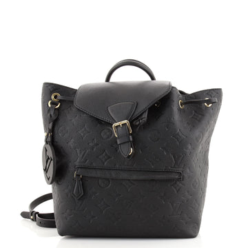 Louis Vuitton Montsouris Backpack NM Monogram Empreinte Leather PM