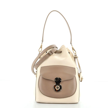 Ralph Lauren Collection Ricky Drawstring Bag Leather Medium