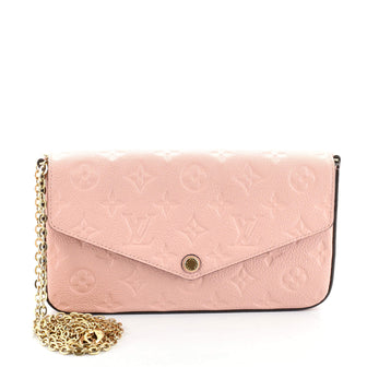 Louis Vuitton Felicie Pochette Monogram Empreinte Leather
