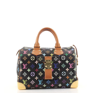 Louis Vuitton Speedy Handbag Monogram Multicolor 30