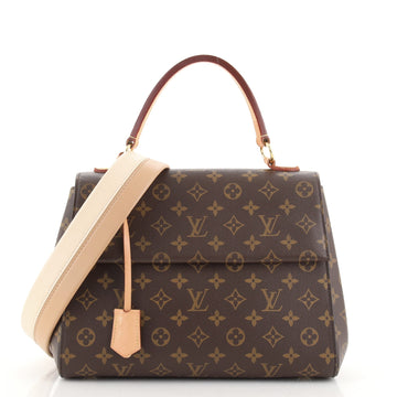 Louis Vuitton Cluny Top Handle Bag Monogram Canvas MM