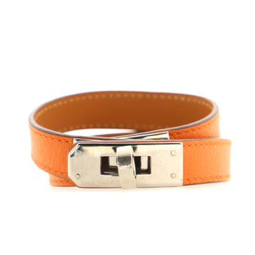 Hermes Kelly Double Tour Bracelet Leather