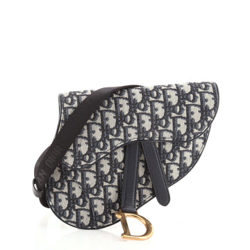 Christian Dior Saddle Belt Bag Oblique Canvas