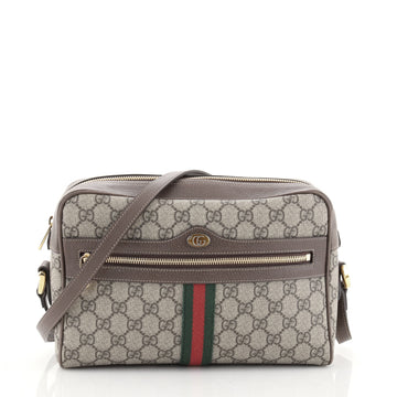 Gucci Ophidia Shoulder Bag GG Coated Canvas Small