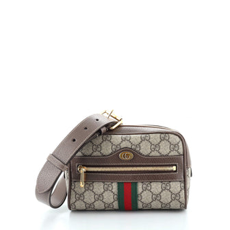 Gucci Ophidia Belt Bag GG Coated Canvas Small