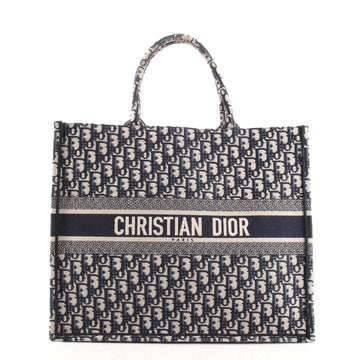 Christian Dior Book Tote Oblique Canvas Small