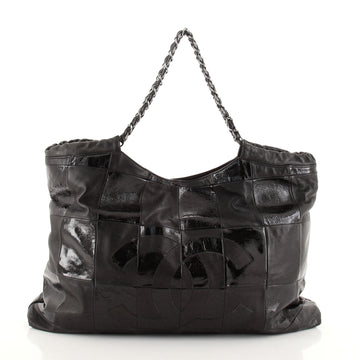 Chanel Brooklyn Tote Leather Patchwork Large