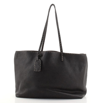 Fendi Roll Tote Selleria Leather Medium