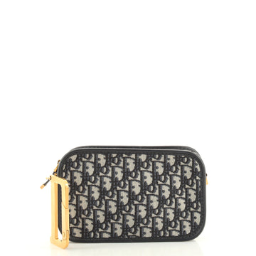 Christian Dior Diorquake Clutch Oblique Canvas Small