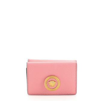 Versace Medusa Flap Over Wallet Leather Small