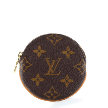 Louis Vuitton Round Coin Purse Monogram Canvas