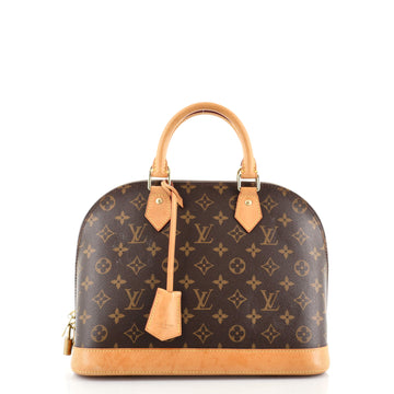 Louis Vuitton Alma Handbag Monogram Canvas PM