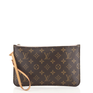 Louis Vuitton Neverfull Pochette Monogram Canvas Large