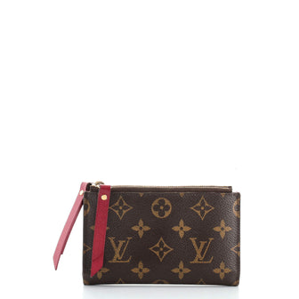 Louis Vuitton Adele Compact Wallet Monogram Canvas