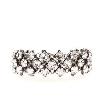 Saint Laurent Linked Toggle Bracelet Metal with Crystals