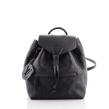Louis Vuitton Montsouris Backpack NM Monogram Empreinte Leather PM