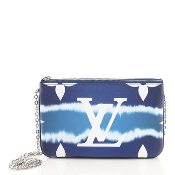 Louis Vuitton Double Zip Pochette Limited Edition Escale Monogram Giant