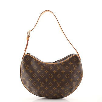 Louis Vuitton Croissant Handbag Monogram Canvas MM