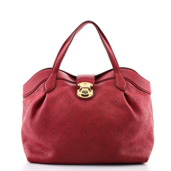 Louis Vuitton Cirrus Handbag Mahina Leather PM