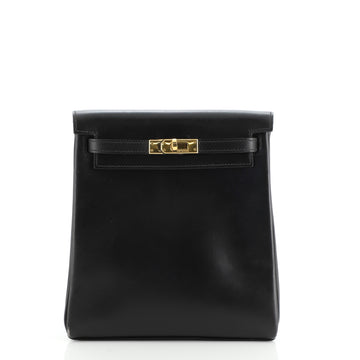 Hermes Kelly Ado Backpack Box Leather 20
