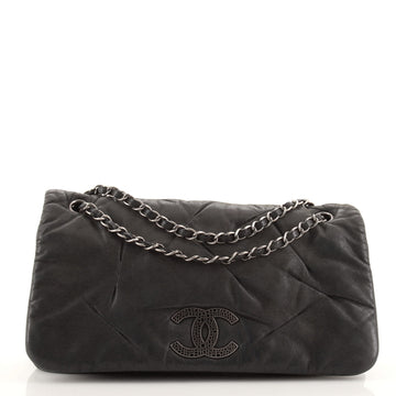 Chanel Glint Flap Bag Iridescent Calfskin East West