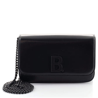 Balenciaga B. Dot Flap Bag Leather Small