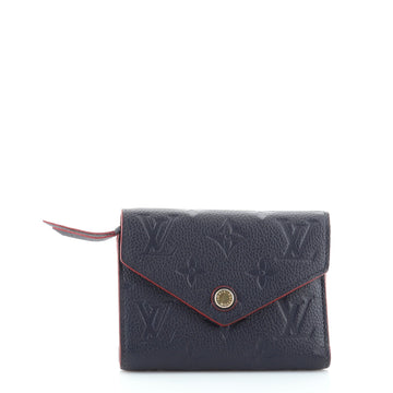 Louis Vuitton Victorine Wallet Monogram Empreinte Leather