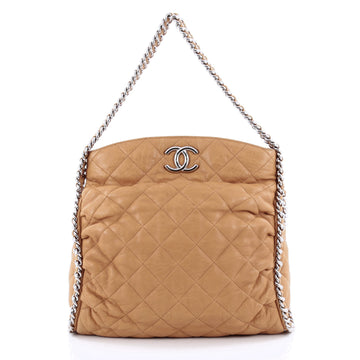 Chanel Chain Around Hobo Quilted Washed Lambskin