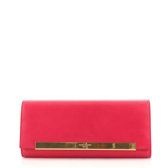 Saint Laurent Lutetia Flap Clutch Leather